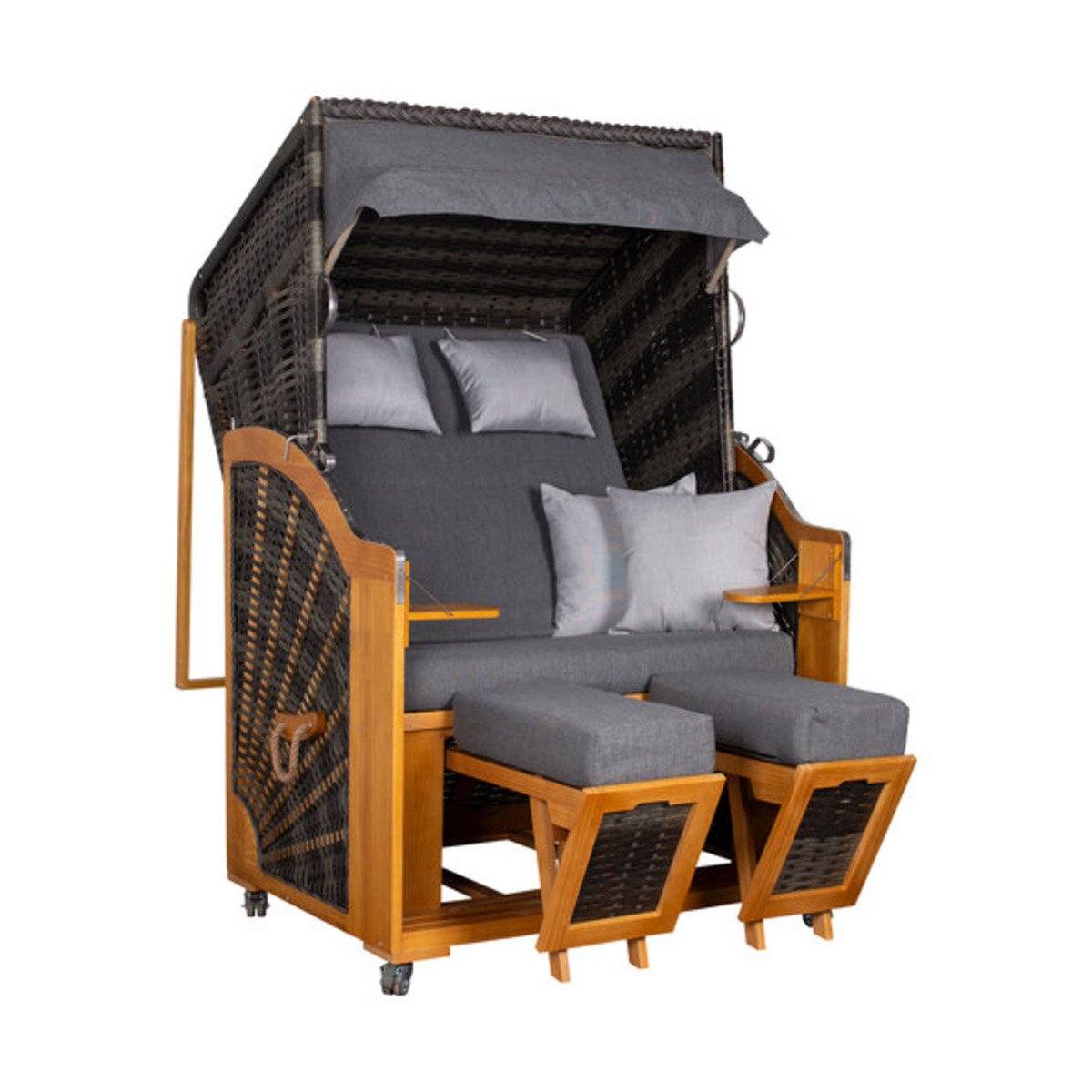 Bild 1 von Strandkorb Laboe Des. 558, inkl. Zubehör-Set