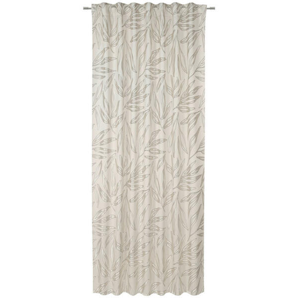 Bild 1 von Esposa Fertigvorhang Bionda, Creme, Textil, Blätter, 140 cm, AZO-frei, Bsci, Oeko-Tex® Standard 100, für Stange und Schiene geeignet, mit Kombiband, Wohntextilien, Gardinen & Vorhänge, Fertiggard