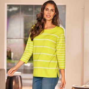 Damen-Pullover mit Streifendesign