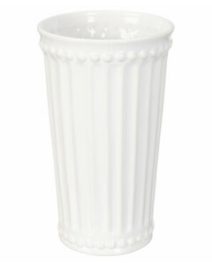 Vase
       
      ca. 11,5 x 19 cm
     
      weiß