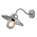 Bild 1 von Elstead Lighting AUßENWANDLEUCHTE Elstead Klampenborg, Silber, Metall, Glas, 25.5x42 cm, Grüner Punkt, RoHS, Lampen & Leuchten, Leuchtenserien