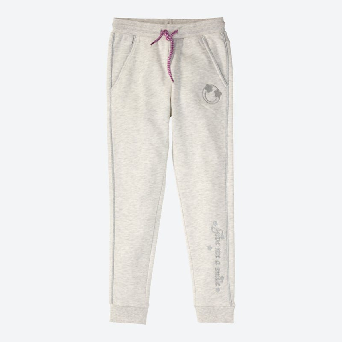 Bild 1 von Mädchen-Jogginghose mit Glitzer-Nähten