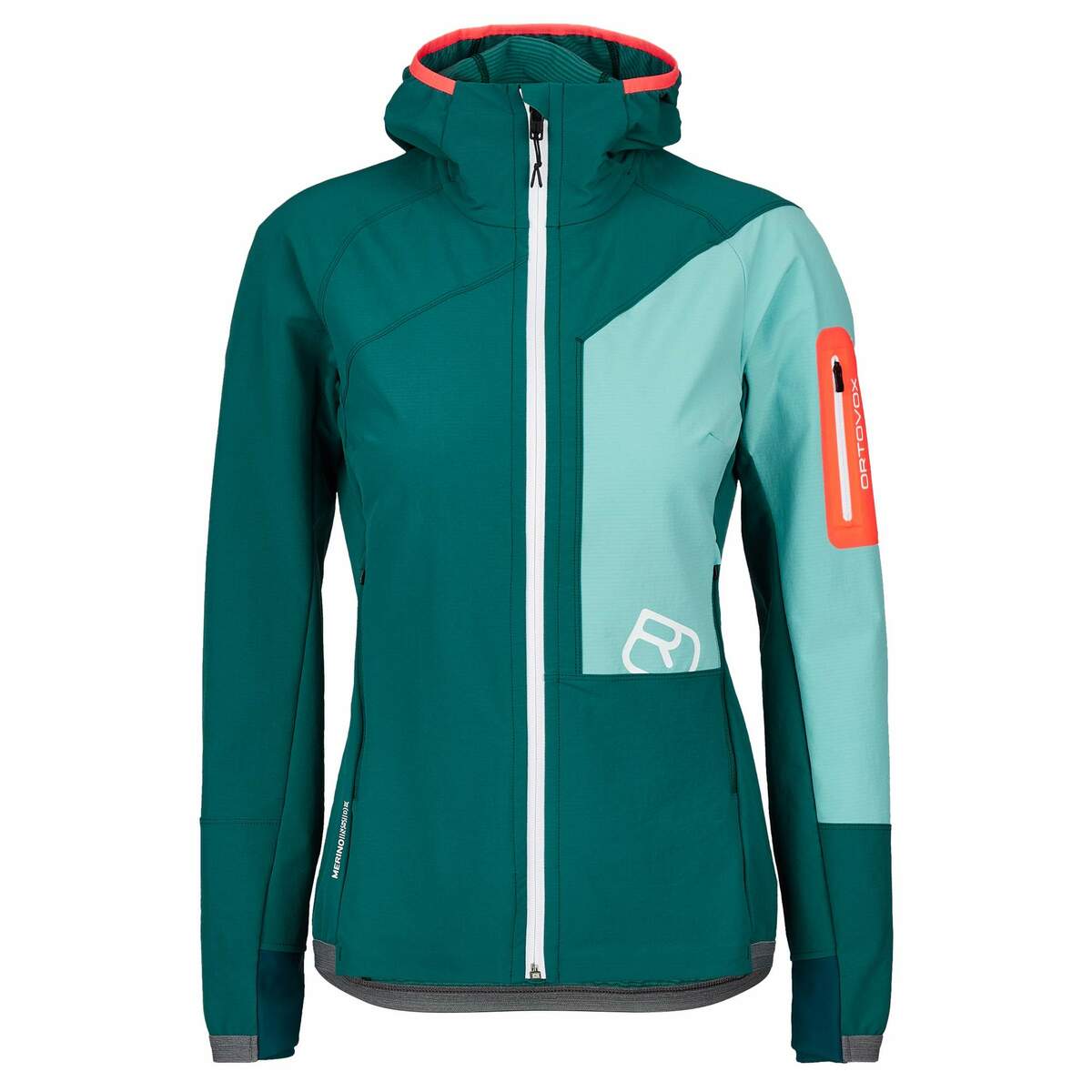 Bild 1 von Ortovox
              
                 BERRINO HOODED JACKET W Damen - Softshelljacke