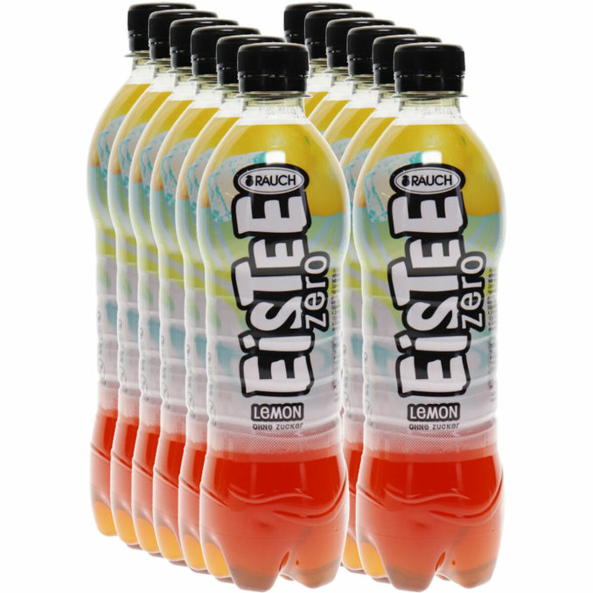 Bild 1 von Rauch Eistee Zitrone Zero, 12er Pack (EINWEG) zzgl. Pfand