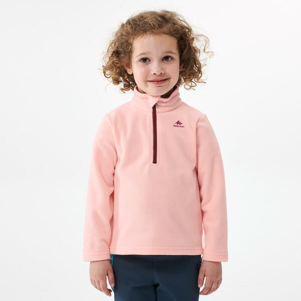 Bild 1 von Fleecepullover Kleinkinder Gr. 92-116 - MH100 rosa Rosa