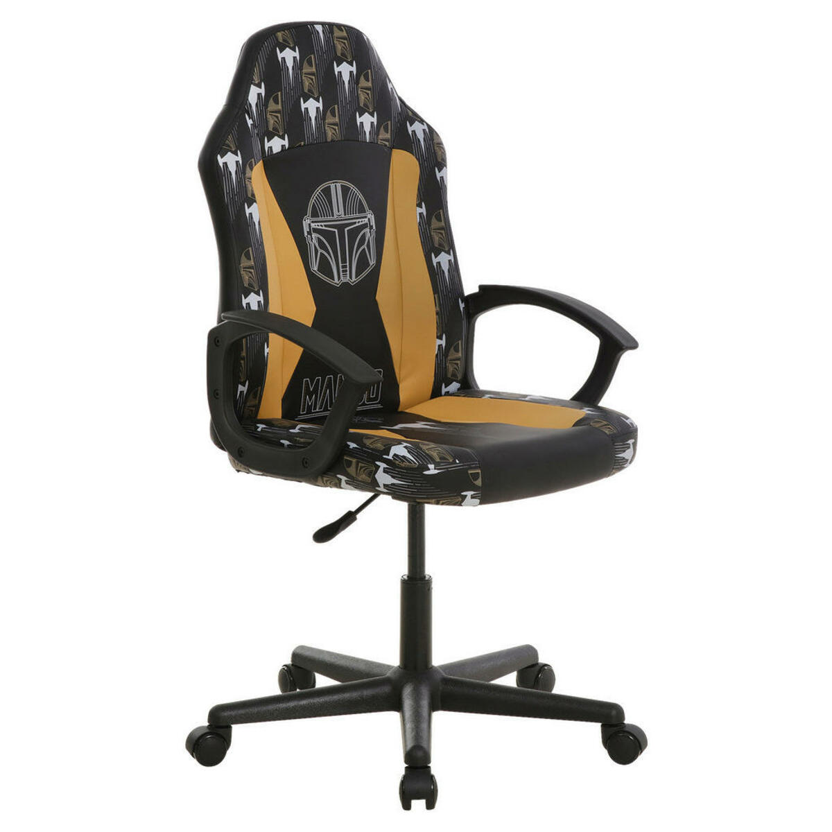 Bild 1 von Star Wars Gamingstuhl Star Wars, Braun, Schwarz, Kunststoff, Textil, Graphik, Drehkreuz, 60x98.5-108x63.6 cm, inklusive Armlehnen, Typenauswahl, Kinder- & Jugendzimmer, Jugendmöbel, Gamingstühle