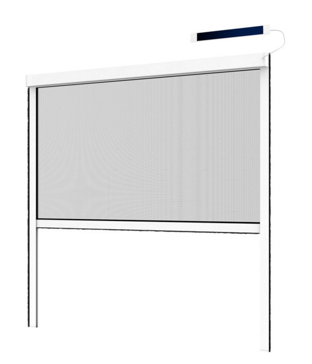 Bild 2 von Hecht Insektenschutzrollo elektrisch, inkl. Solarpanel, ca. B110/H220 cm
