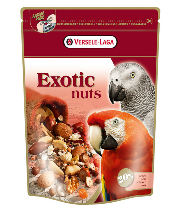 Bild 1 von Versele-Laga Vogelfutter Prestige Premium Papageien Exotic Nuts Mix, 750 g