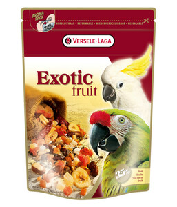 Versele-Laga Vogelfutter Prestige Premium Papageien Exotic Fruit Mix, 600 g