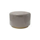 Bild 1 von Mid.you Hocker, Grau, Gold, Metall, rund, 43 cm, Wohnzimmer, Hocker, Sitzhocker