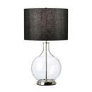 Bild 1 von Elstead Lighting Tischleuchte Elstead, Nickel, Metall, Glas, Textil, 67 cm, Grüner Punkt, RoHS, Lampen & Leuchten, Leuchtenserien