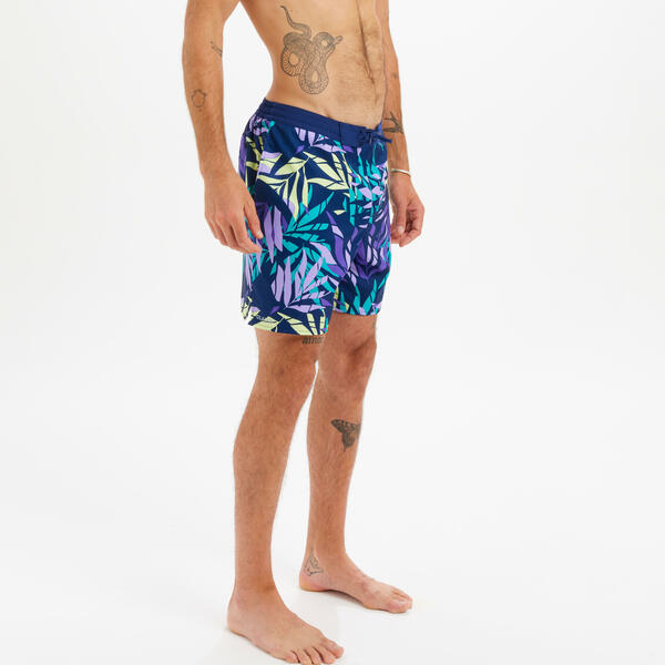 Bild 1 von Short de bain 20" Homme - 100 shadow violet Violett