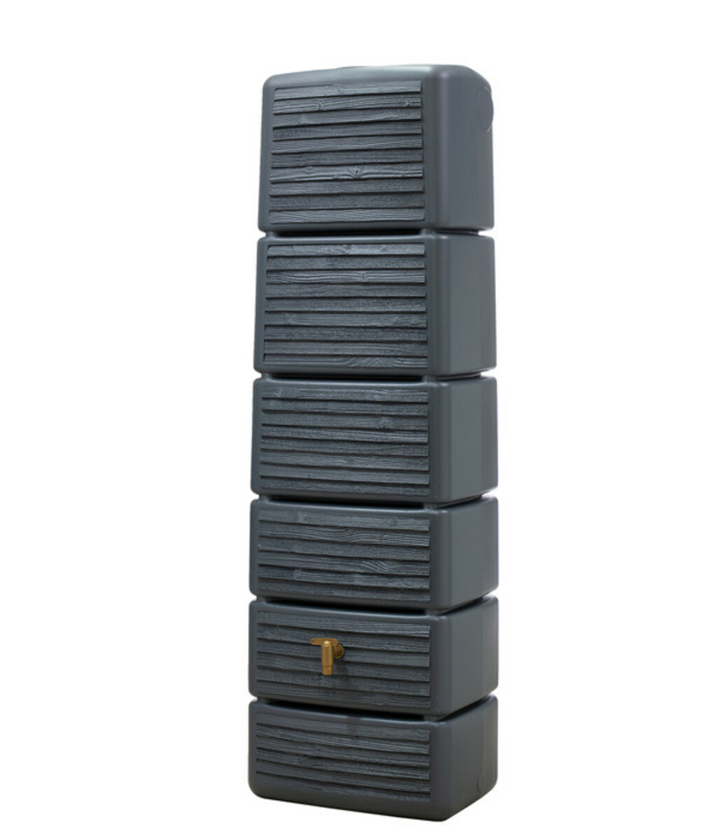 Bild 1 von 4rain Wandtank Slim Wood Decor, 330 l