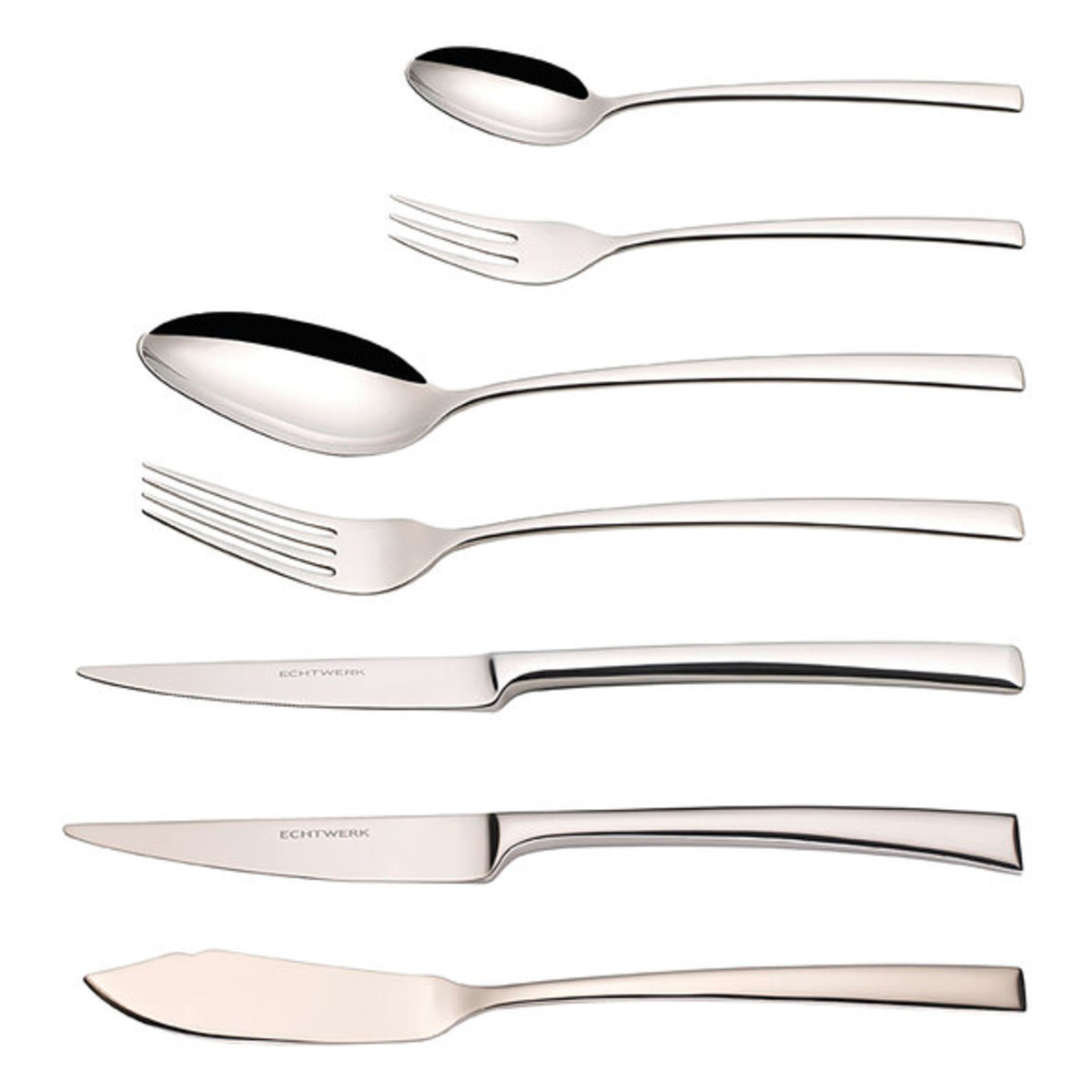 Bild 1 von Tafelbesteck Avelino, 42-tlg., für bis zu 6 Personen, Silber-Edition