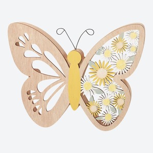 Deko-Schmetterling aus Holz, ca. 20x3x16cm