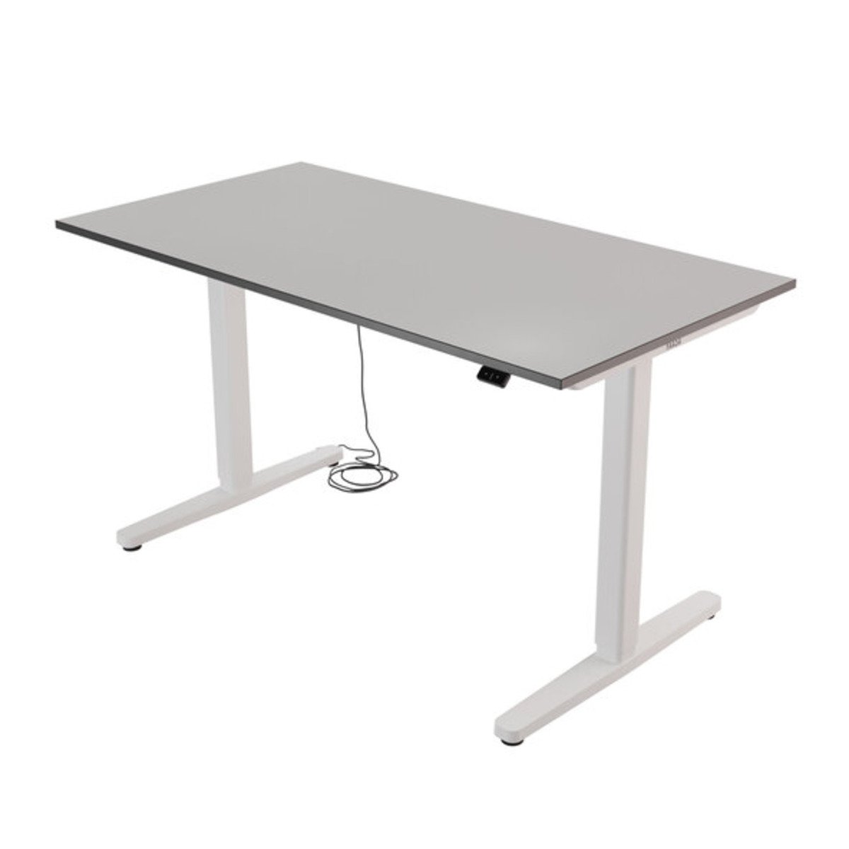 Bild 1 von Elektrisch höhenverstellbarer Schreibtisch Desk Basic, silberweiß