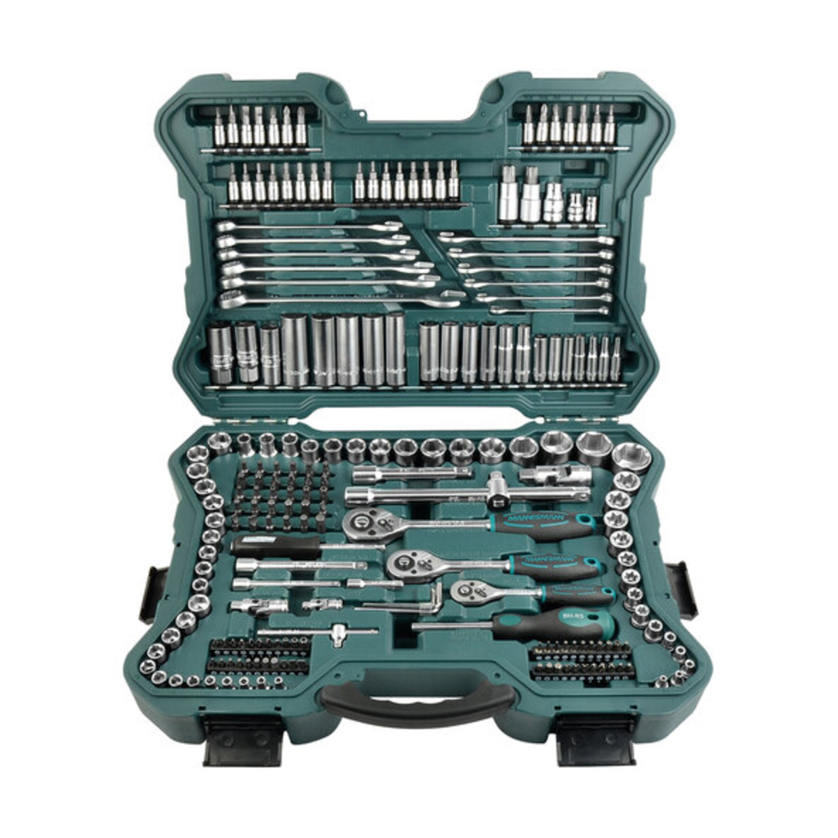 Bild 1 von Bit- und Steckschlüsselsatz, 215-tlg.