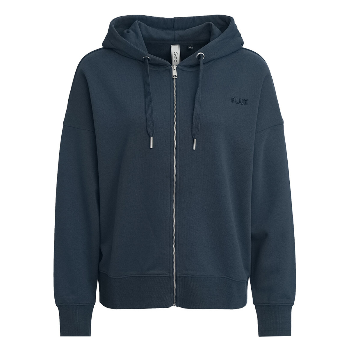 Bild 1 von Damen Kapuzenjacke in softer Qualität DUNKELBLAU