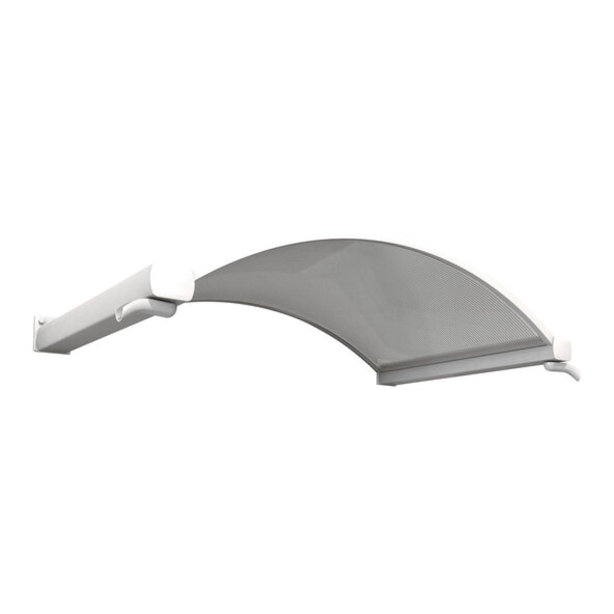 Bild 1 von Rundbogenvordach No-160, weiss weiß