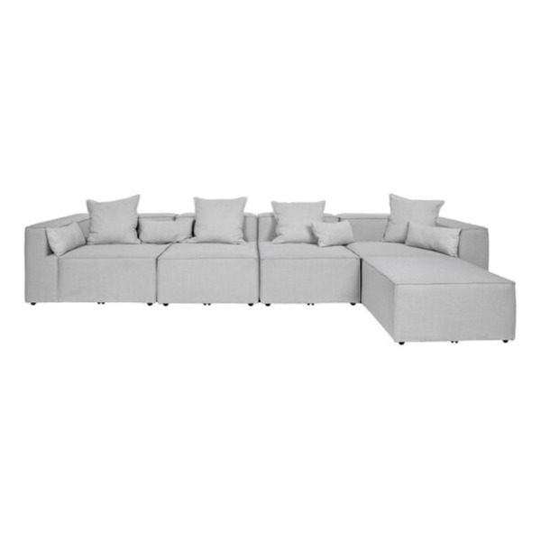 Bild 1 von Modulares Sofa Verona XL, hellgrau