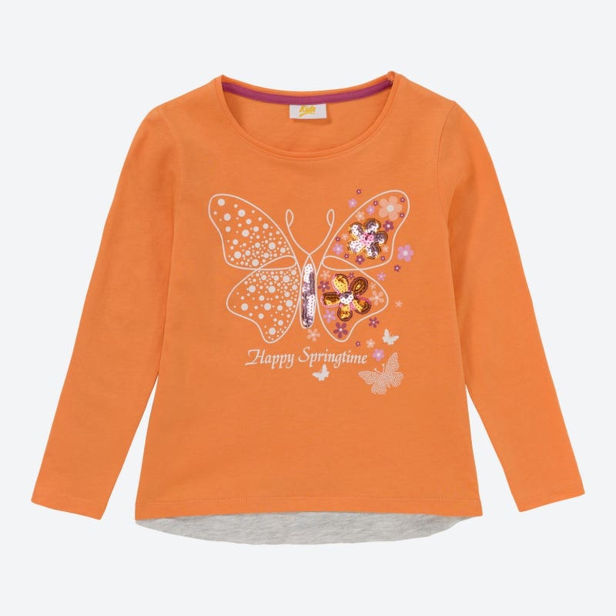 Bild 1 von Mädchen-Shirt mit Pailletten-Verzierung