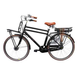 28' City-E-Bike Rosendaal 3 Gent, schwarz