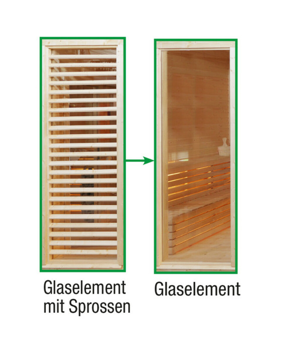 Bild 1 von Wolff FinnhausTauschelement Paradiso Sprossen zu Glas