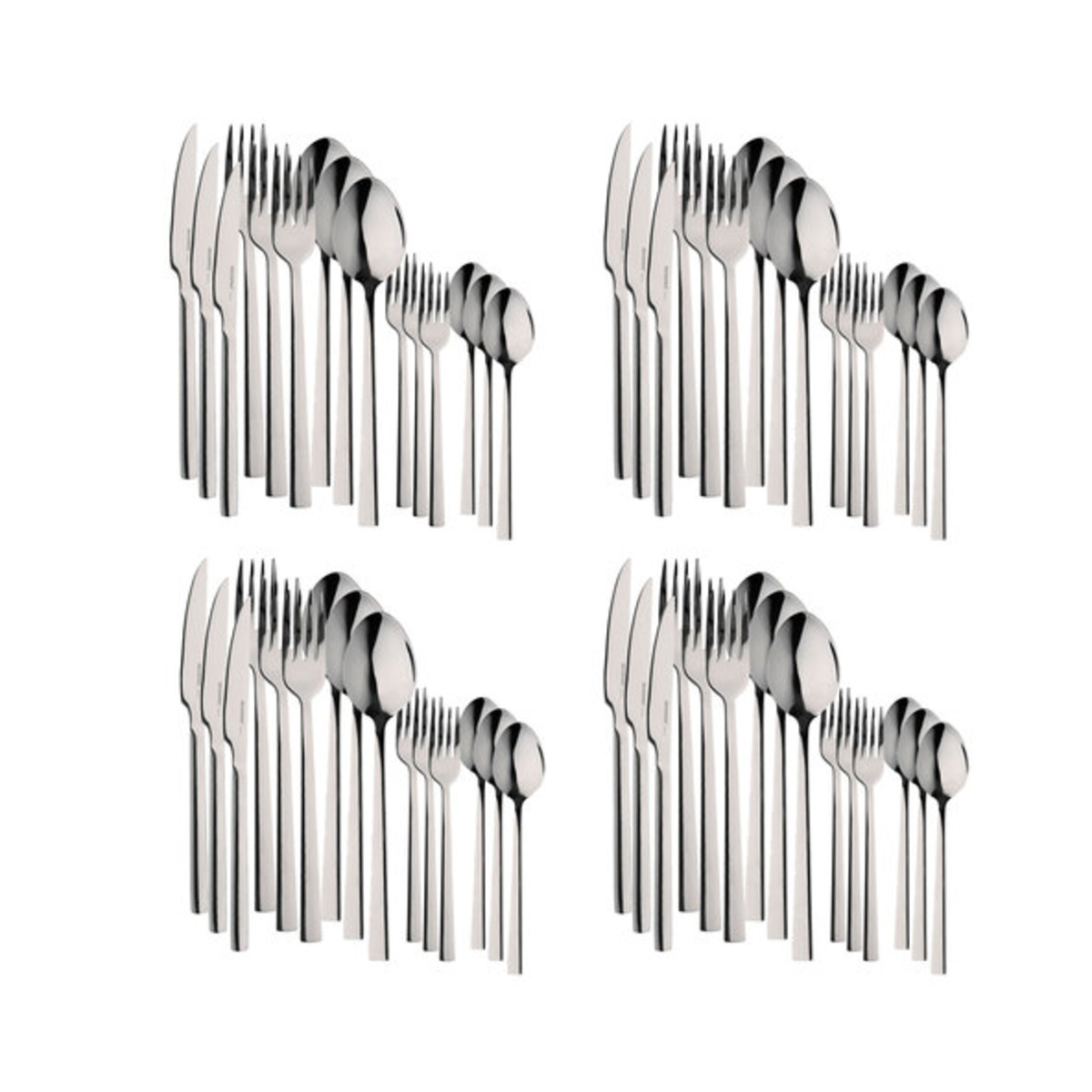 Bild 1 von Edelstahl-Besteck-Set Sofia, 60-tlg.