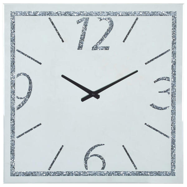 Bild 1 von Xora Wanduhr, Silber, Glas, 60x60x3.8 cm, RoHS, CE, Dekoration, Uhren, Wanduhren