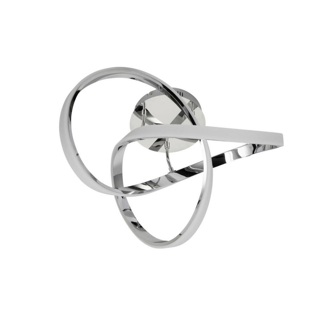 Bild 1 von Ambiente Led-Deckenleuchte, Chrom, Metall, Kunststoff, Uni,Uni, rund,rund, 55 cm, RoHS, Europäischer Sicherheitsstandard, Lampen & Leuchten, Innenbeleuchtung, Deckenleuchten