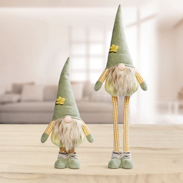 Bild 1 von Deko-Wichtel mit Teleskop-Beinen, ca. 24x13x84cm