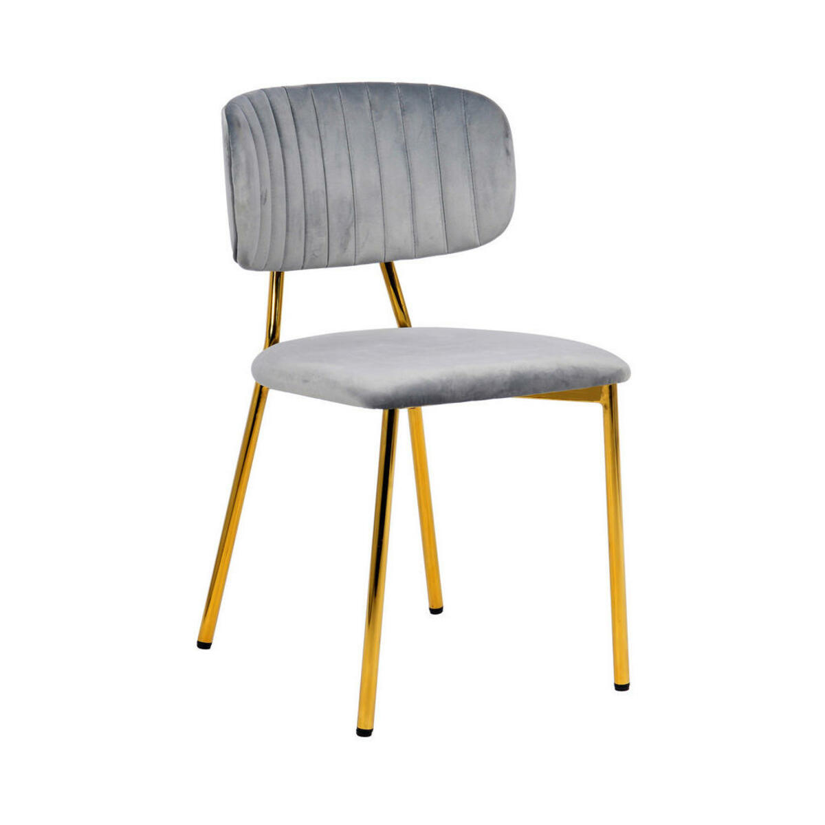 Bild 1 von Mid.you Stuhl-Set, Grau, Textil, Stativgestell, 47x80x51 cm, Esszimmer, Stühle, Esszimmerstühle