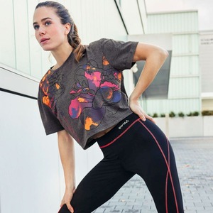 Slazenger Damen-Fitness-T-Shirt