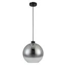 Bild 1 von Dieter Knoll Hängeleuchte Smokey, Anthrazit, Chrom, Metall, Glas, Uni,Uni, 120 cm, Lampen & Leuchten, Leuchtenserien