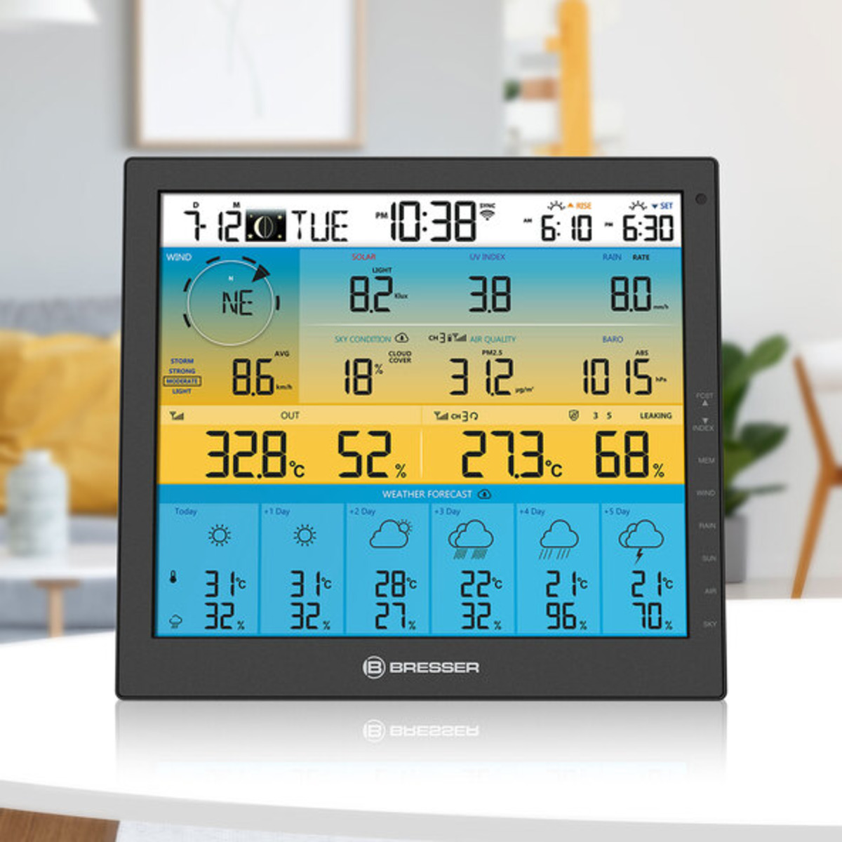 Bild 1 von 7-in-1 Wlan Wetter-Center 4Cast PRO SF