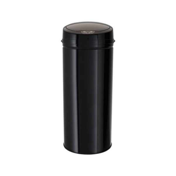 Bild 1 von Abfalleimer mit Sensor, 42 l, Inox Black schwarz