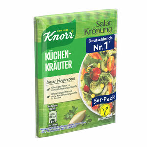 Knorr 2 x Salat Krönung Küchenkräuter, 5er Pack
