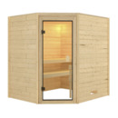 Bild 1 von Sauna-Set Vera, naturbelassen mit Ofen 4,5 kW