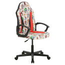 Bild 1 von Marvel Gamingstuhl Marvel, Mehrfarbig, Rot, Schwarz, Weiß, Kunststoff, Textil, Graphik, Drehkreuz, 60x98.5-108x63.6 cm, inklusive Armlehnen, Typenauswahl, Kinder- & Jugendzimmer, Jugendmöbel, Gamin