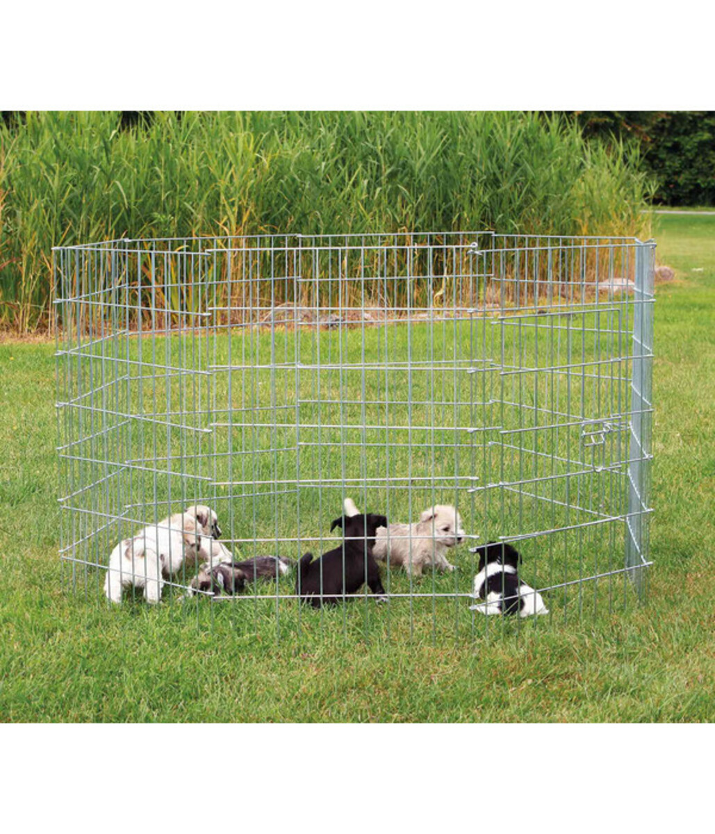 Bild 2 von Trixie Welpenfreilauf, verzinkt, ca. Ø154/H91 cm