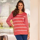 Bild 1 von Damen-Pullover mit Streifendesign