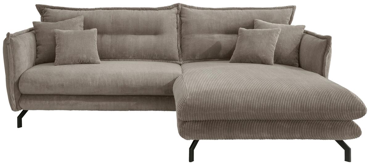 Bild 1 von Wohnlandschaft Lava Graubraun Cord, Graubraun