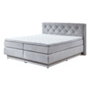 Bild 1 von Boxspringbett Premium mit Bettkasten, 180 x 200 cm, hellgrau