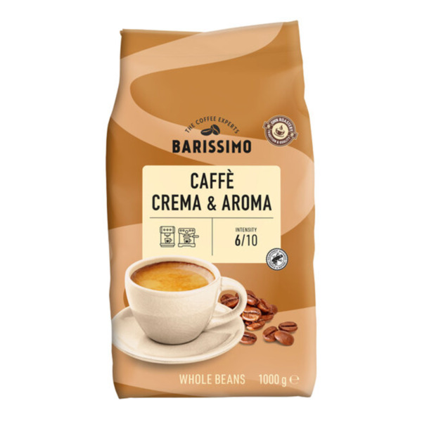 Bild 1 von Caffè Crema & Aroma, 8 x 1 kg, ganze Bohne