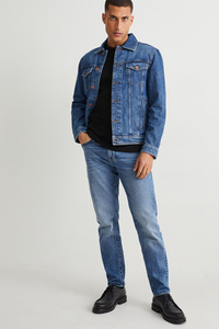 C&A Tapered Jeans-LYCRA®, Blau, Größe: W28 L32