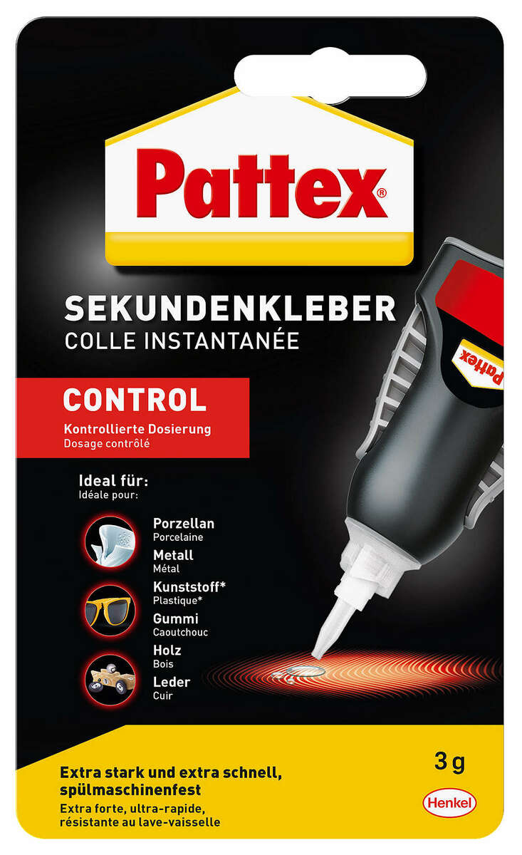 Bild 1 von PATTEX Sekundenkleber »Control«