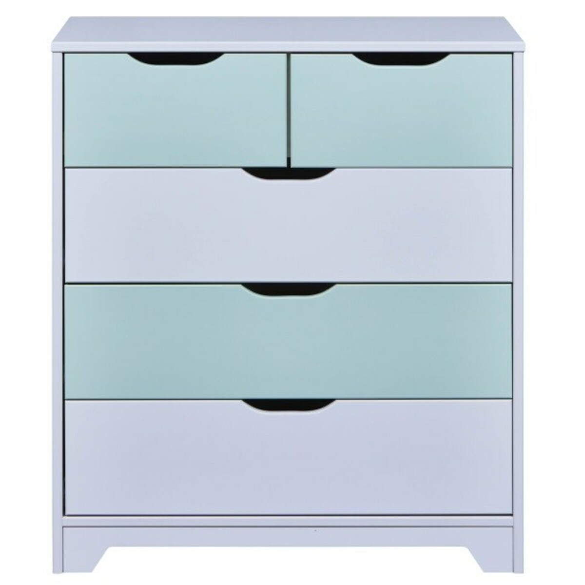 Bild 1 von Kommode Prati weiß/pastellgrün 82x92x40,3 cm