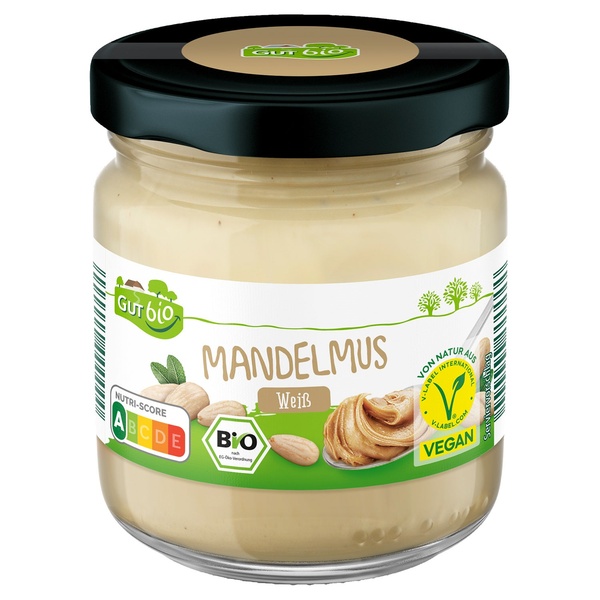 Bild 2 von GUT BIO Bio-Mandelmus 180 g