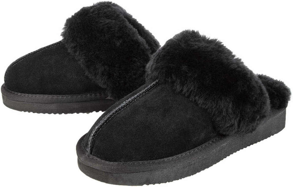 Bild 1 von OYANDA® Damen-Lammfell-Hausschuhe