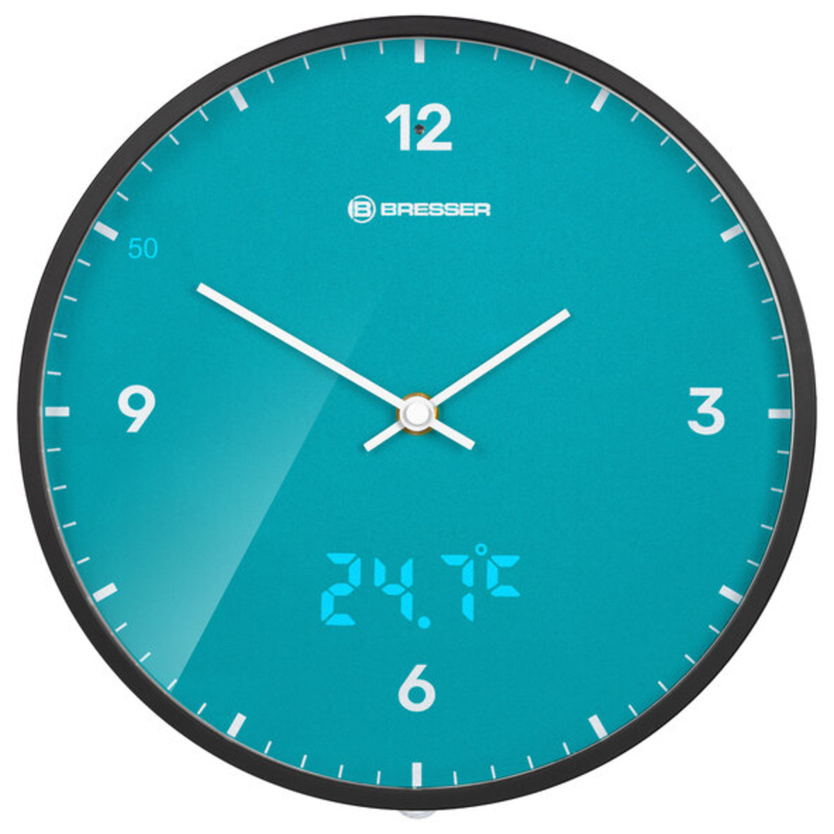 Bild 1 von Wanduhr MyTime LEDsec, hellblau